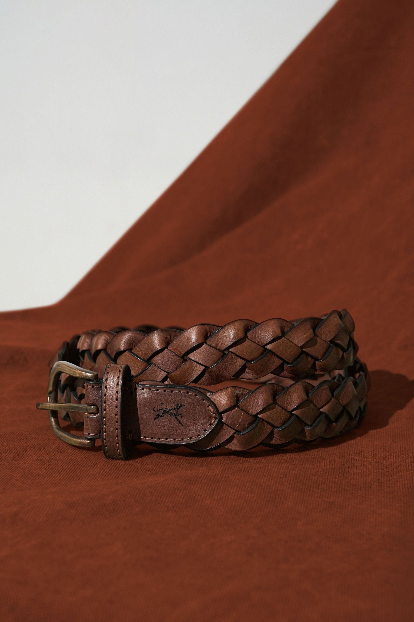 ASASI - Braided Belt - Brown - Studioasasi