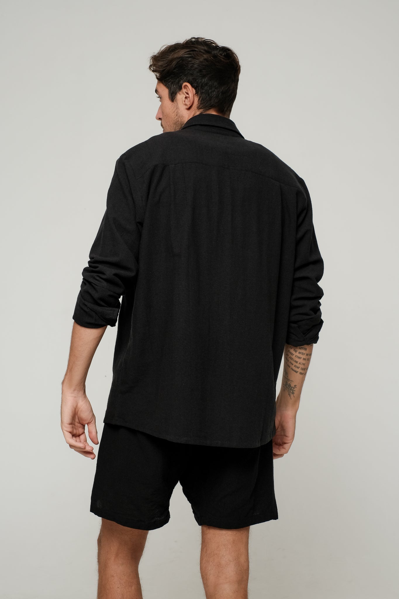 Origin Shirt - Black Long Sleeve - Studioasasi