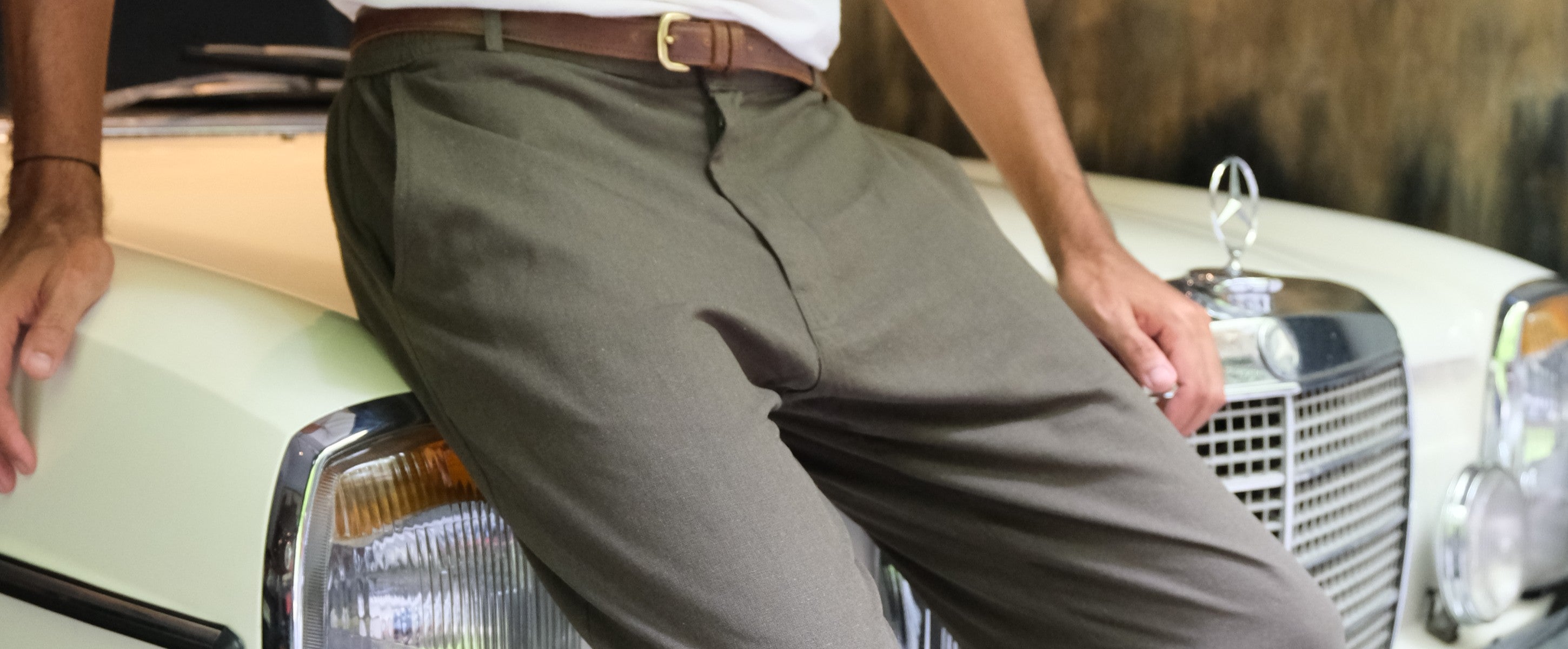 alt="Classic outfit for men captured in lifestyle setting."