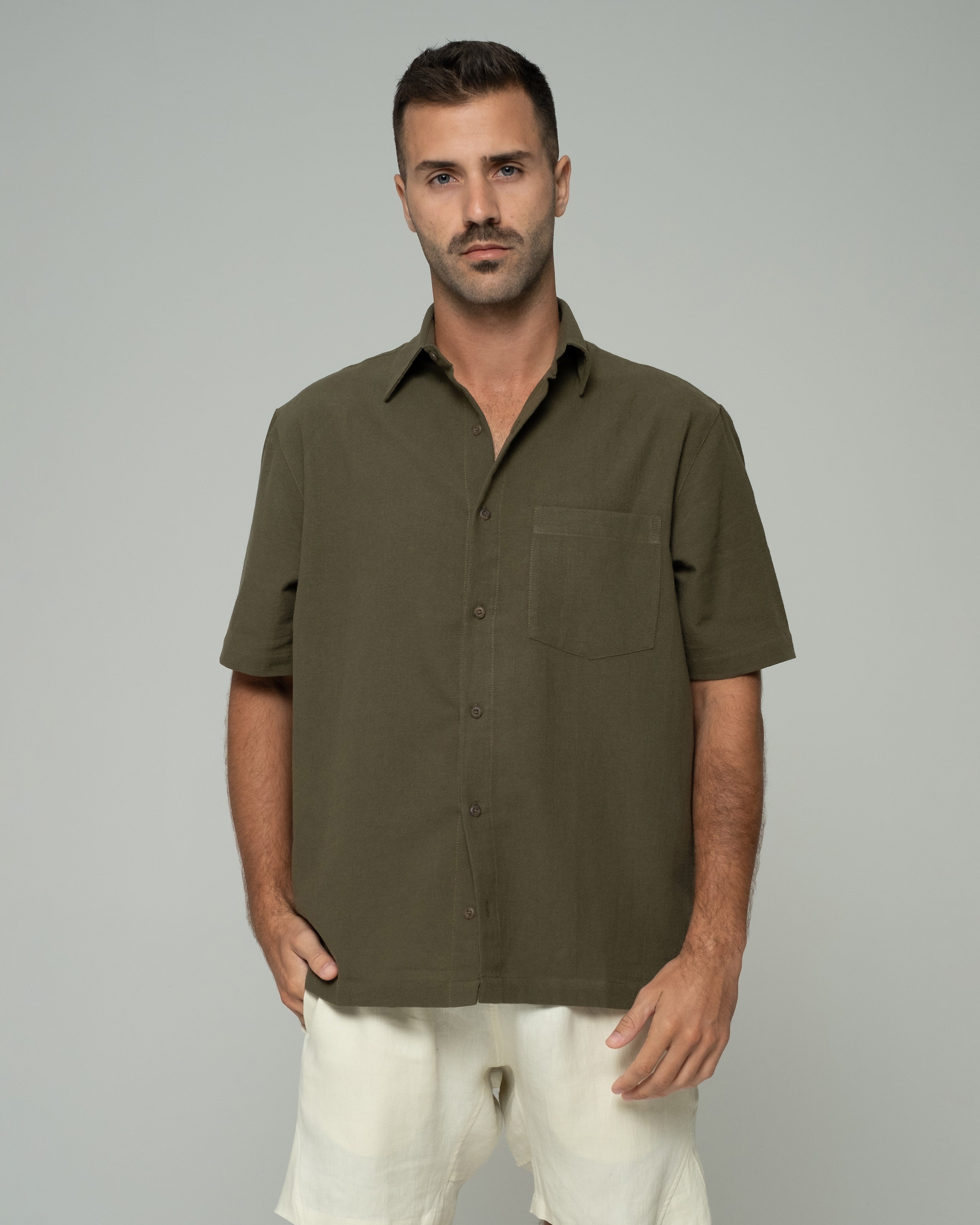 Origin Shirt - Sierra Olive Short Sleeve