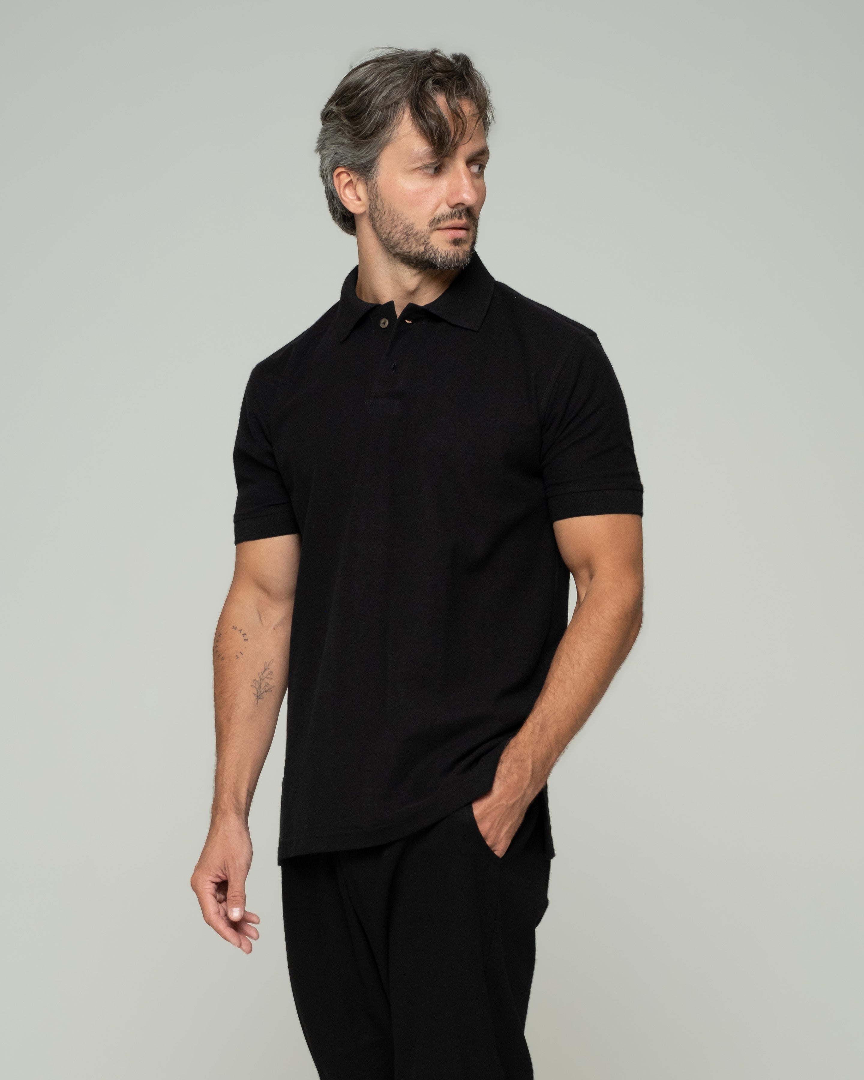 Polo Shirt - Black