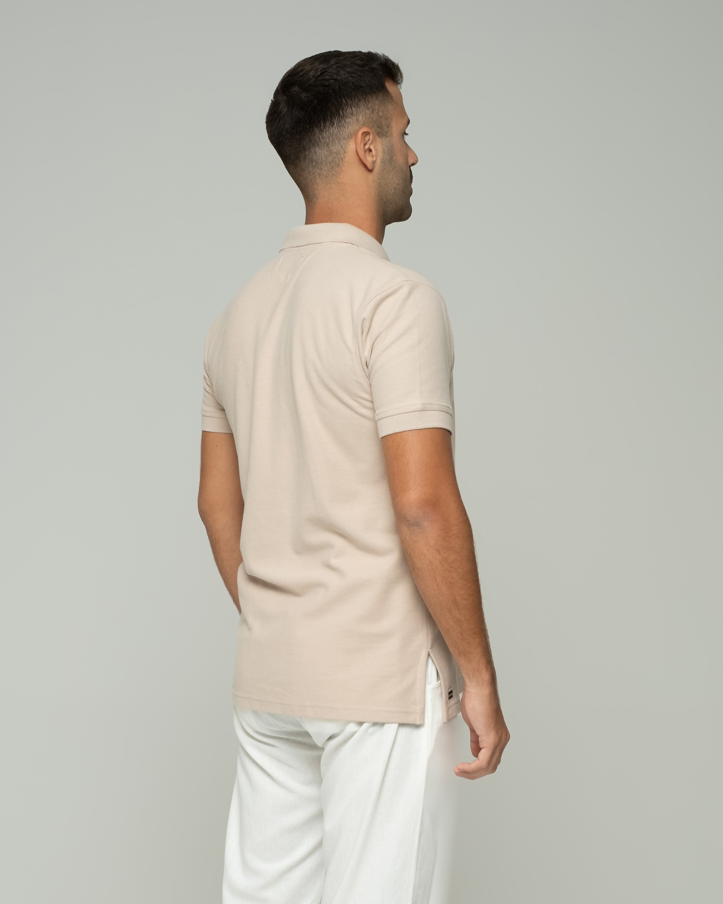 Polo Shirt - Cream