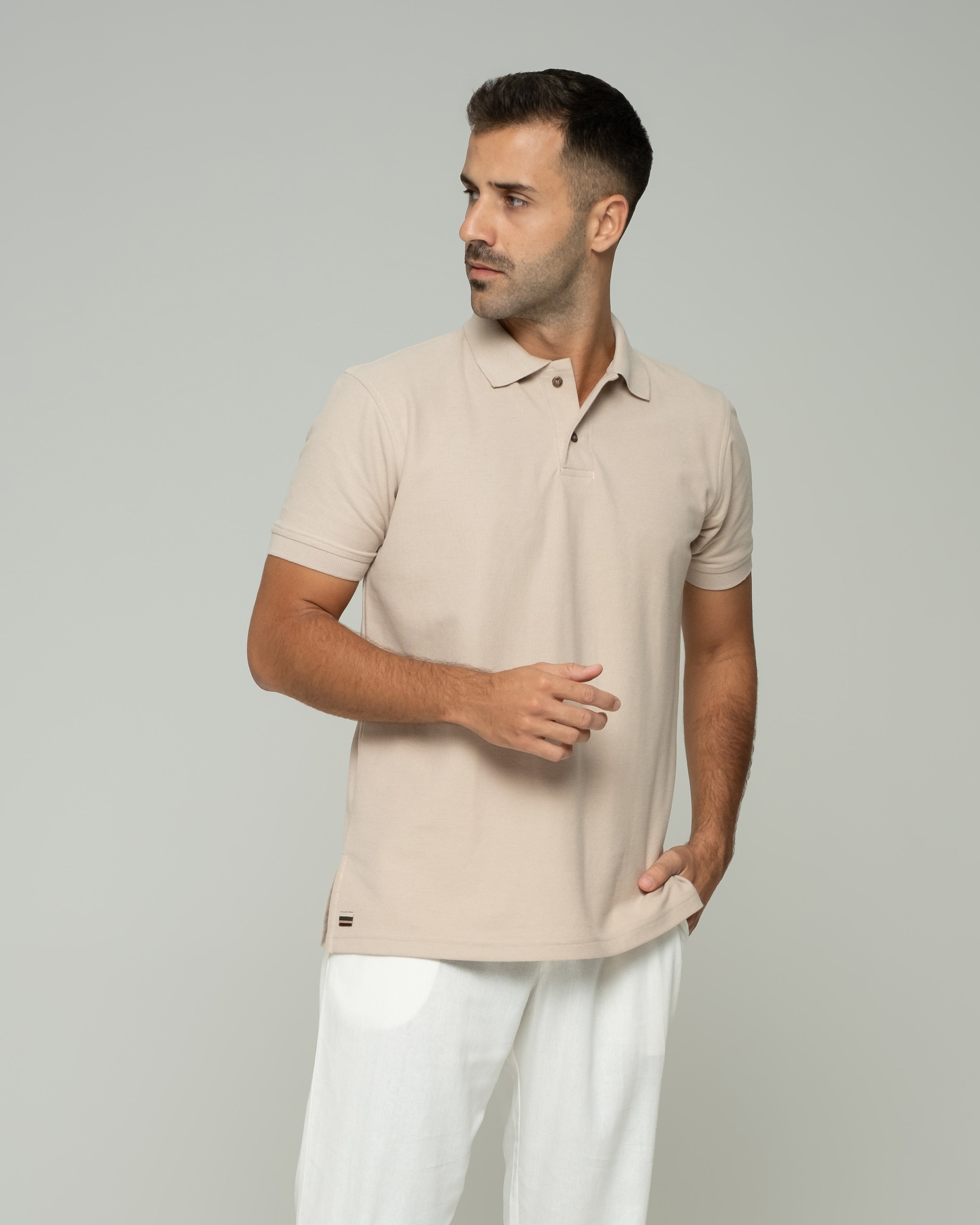 Polo Shirt - Cream