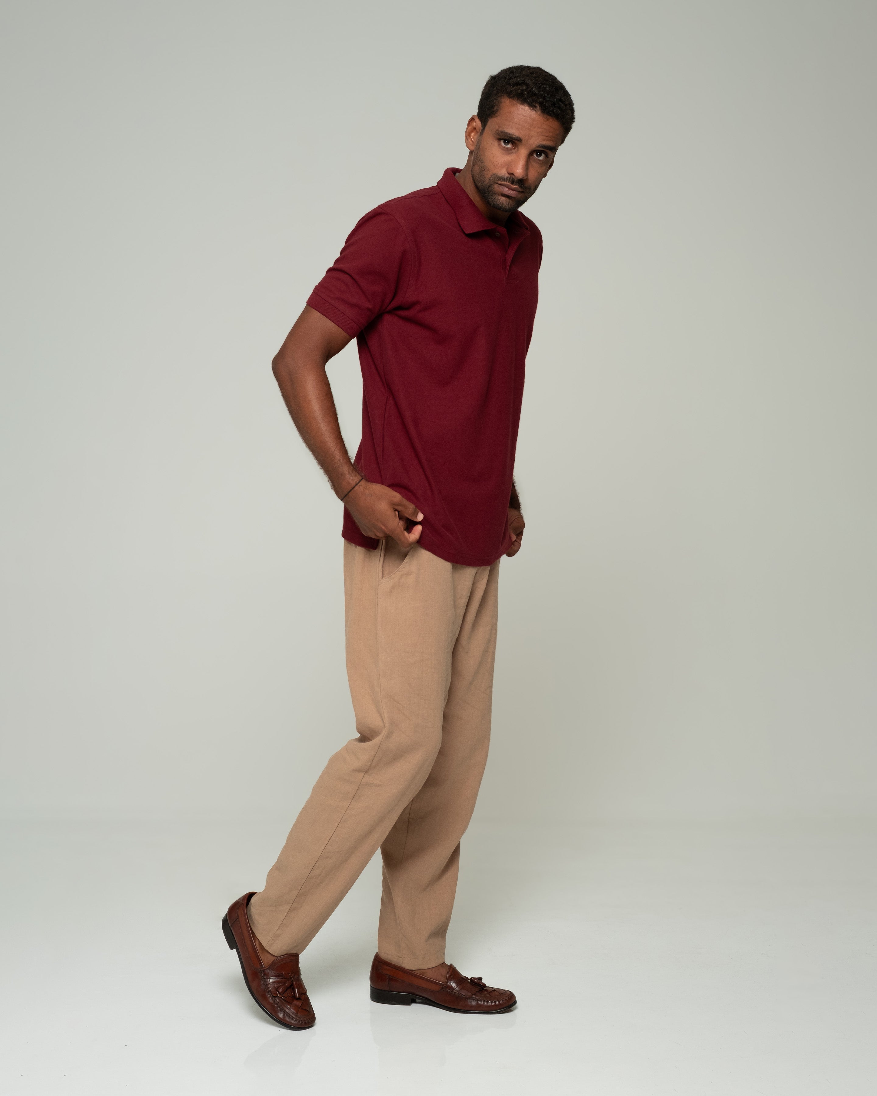 Polo Shirt - Merlot