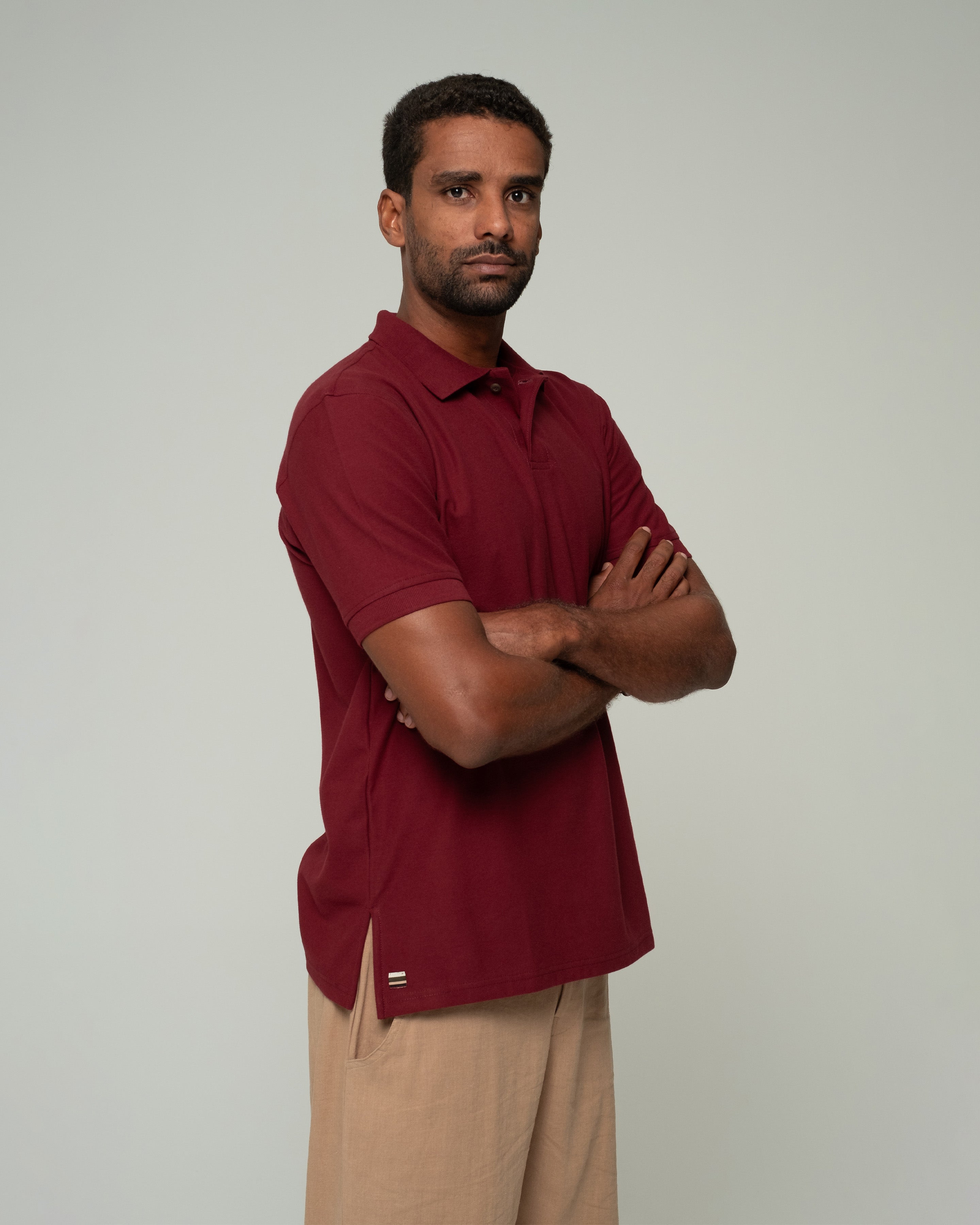 Polo Shirt - Merlot