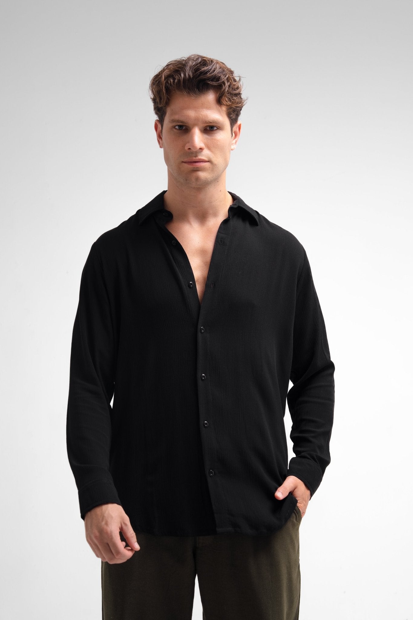Opulent Shirt Black - Studioasasi