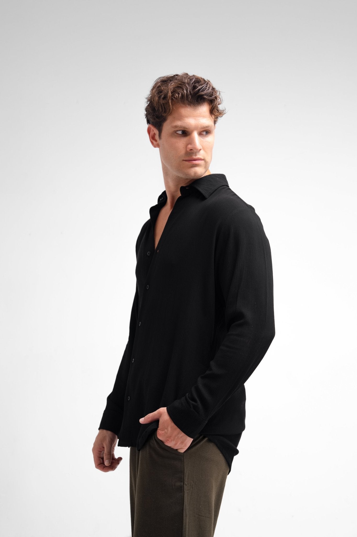Opulent Shirt Black - Studioasasi