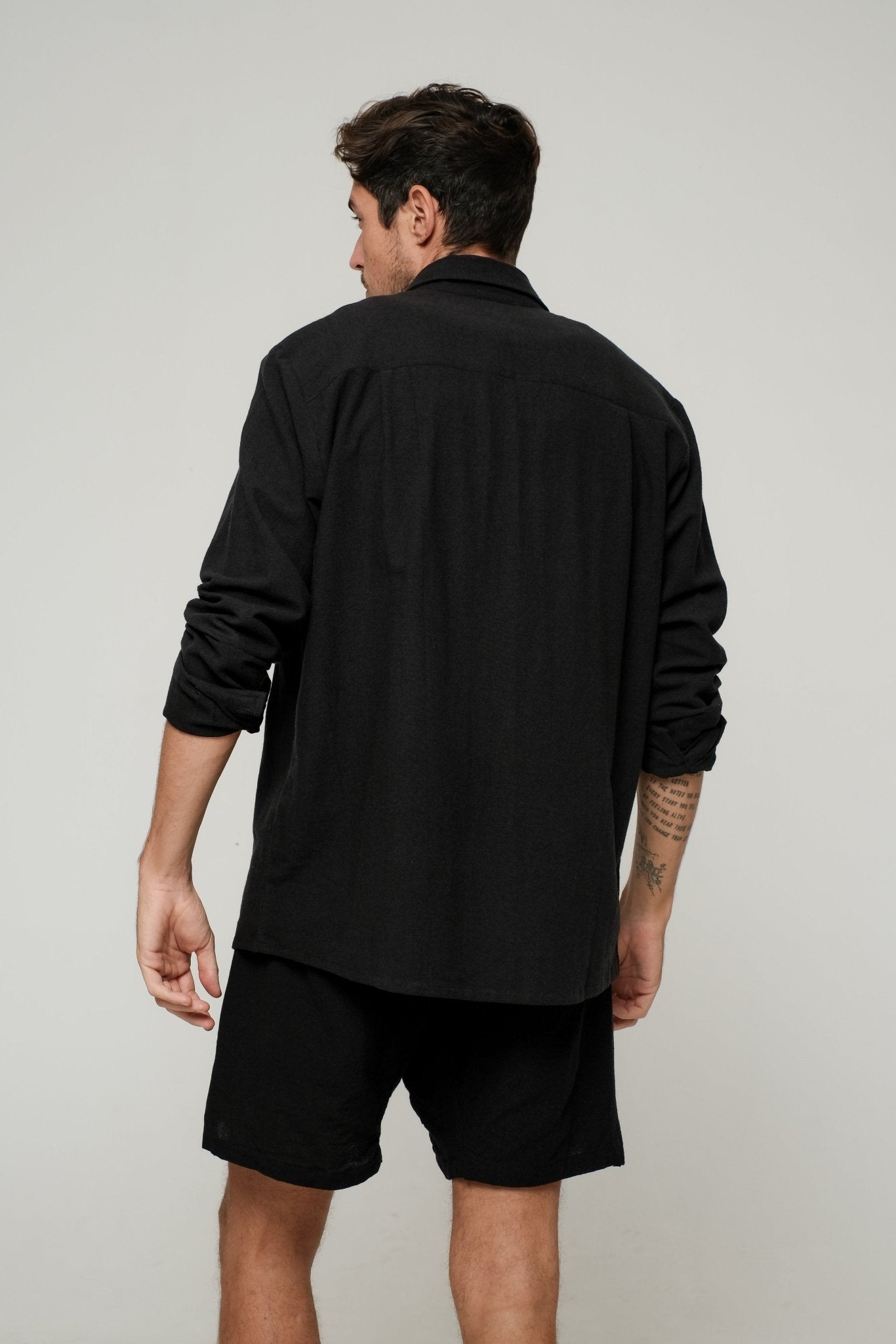 Origin Shirt - Black Long Sleeve - Studioasasi
