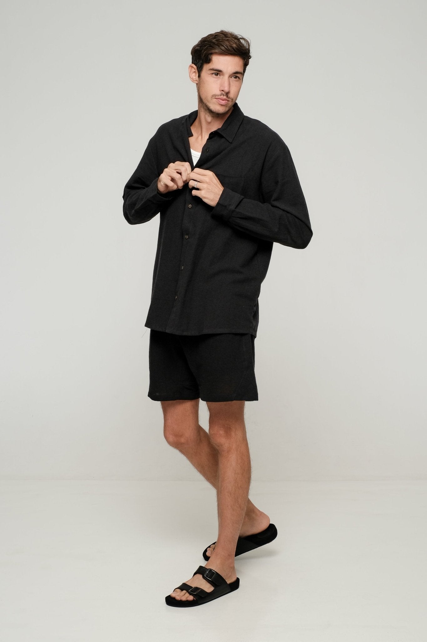 Origin Shirt - Black Long Sleeve - Studioasasi