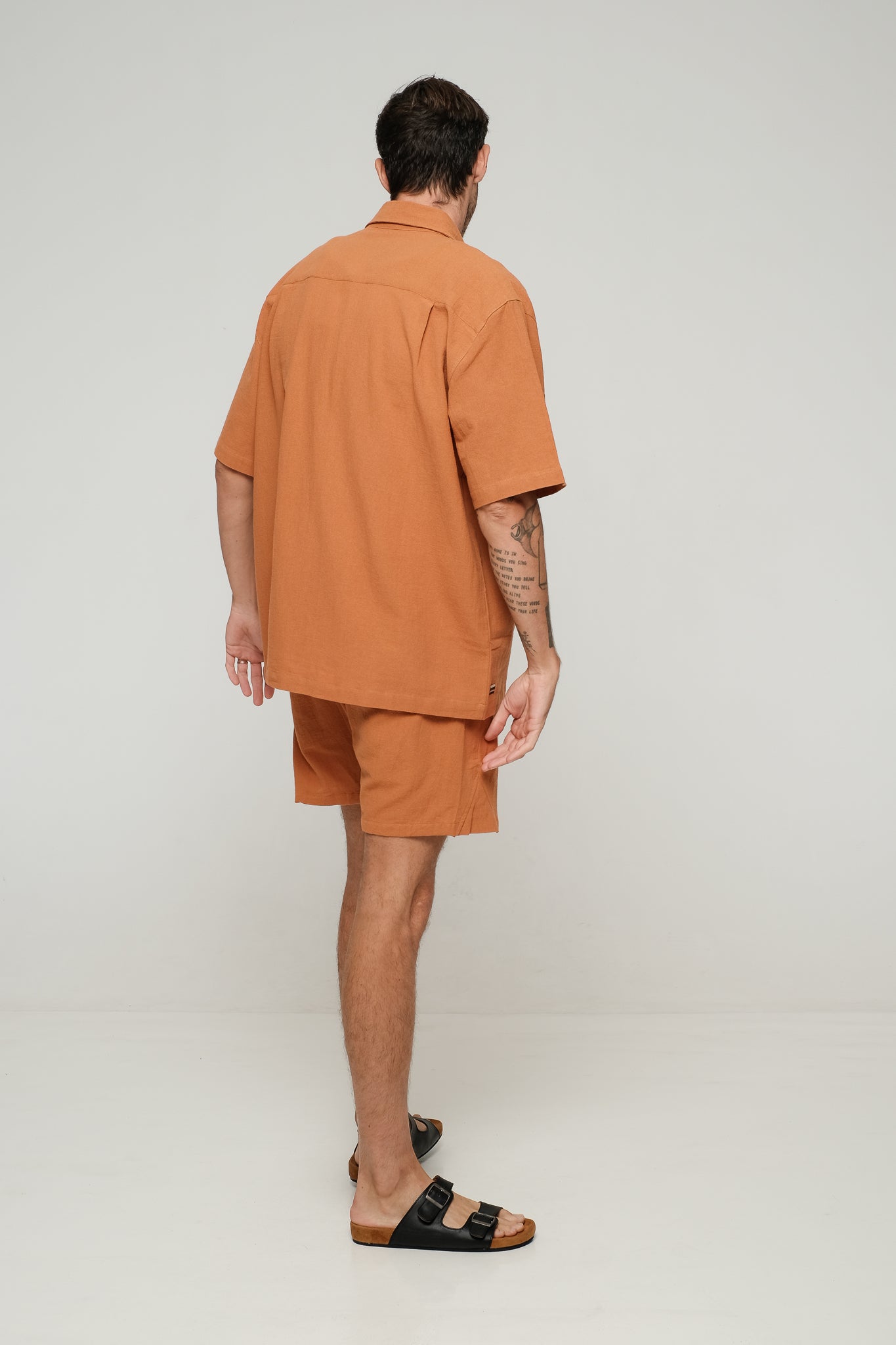 Origin Shirt - Ocre Short Sleeve - Studioasasi