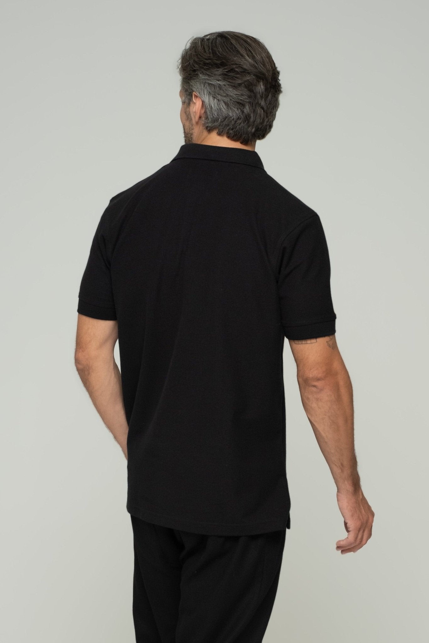 Polo Shirt - Black - Studioasasi